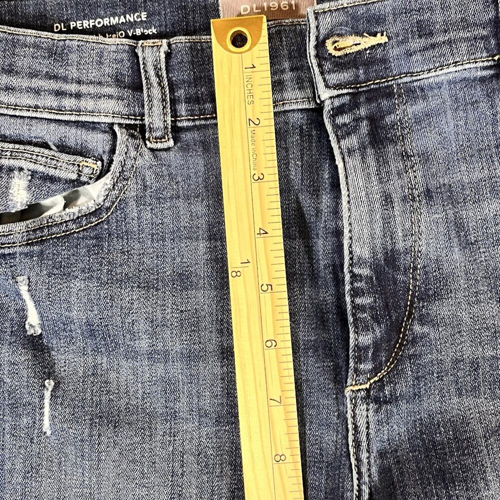 DL1961 Women’s Mara‎ Ankle Jeans-Mid Rise-Instasculpt Straight-Size 31 - Picture 3 of 14